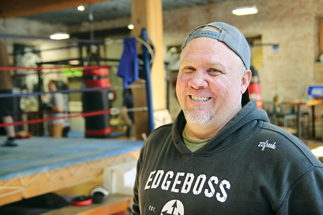 Rick Welliver, owner, Spokane Boxing Gym